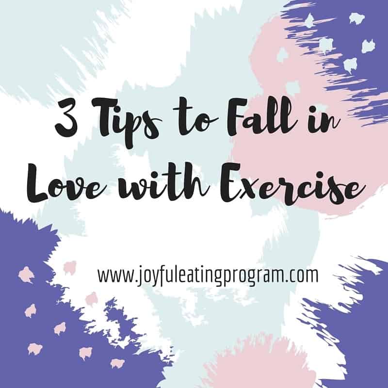 3 Tips To Fall In Love With Exercising 