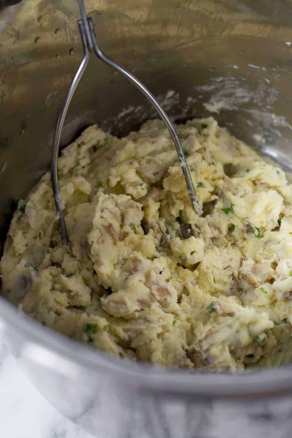 15 Minute Instant Pot Mashed Potatoes 3 Mashed Potatoes Made In The Instant Pot