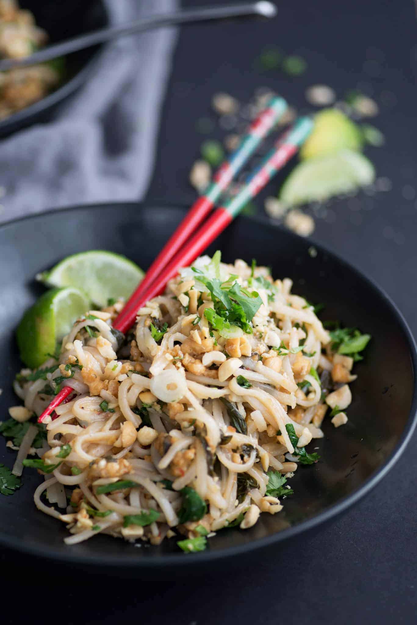 15-minute vegan pad thai