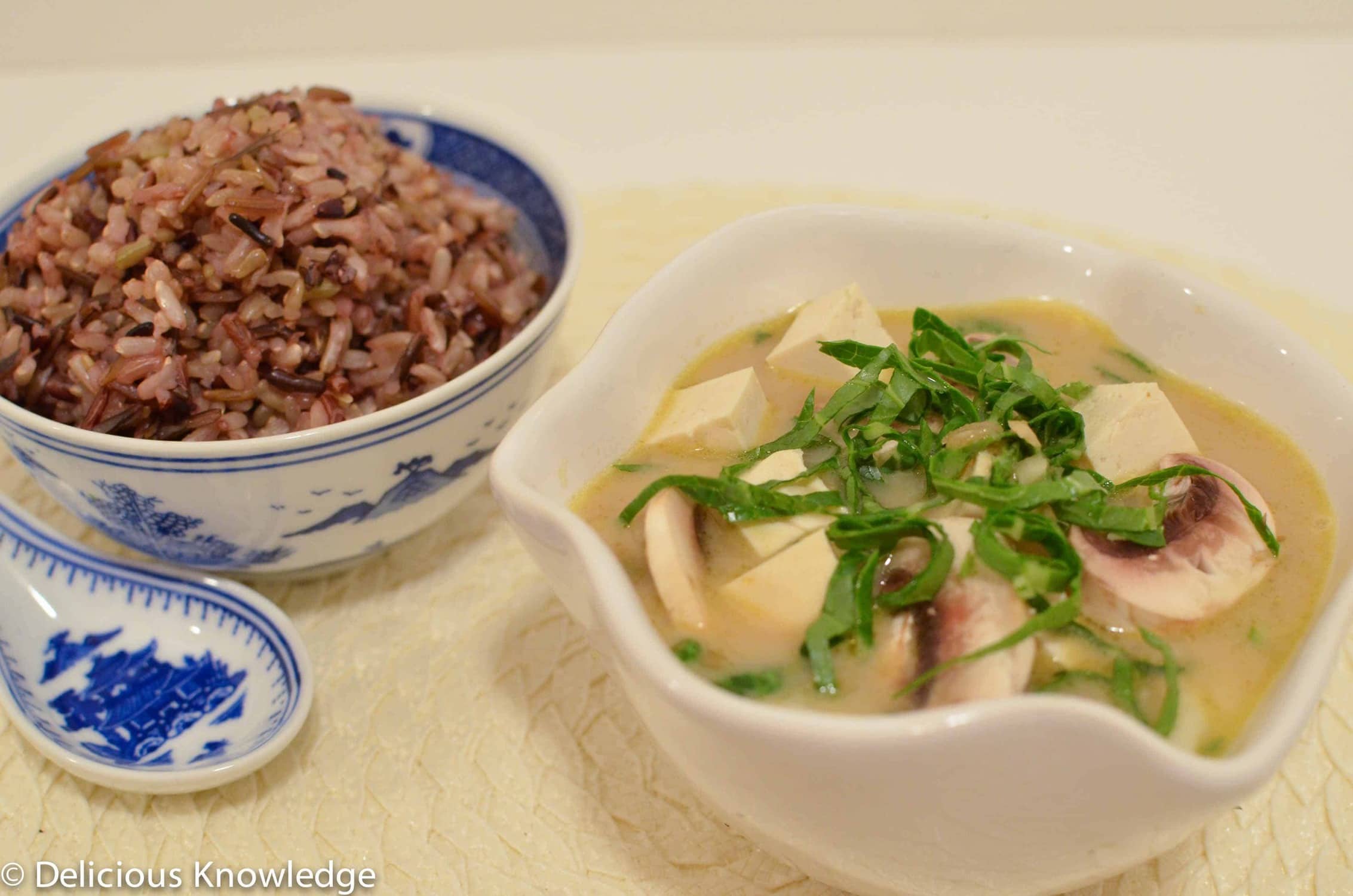 thai coconut soup 