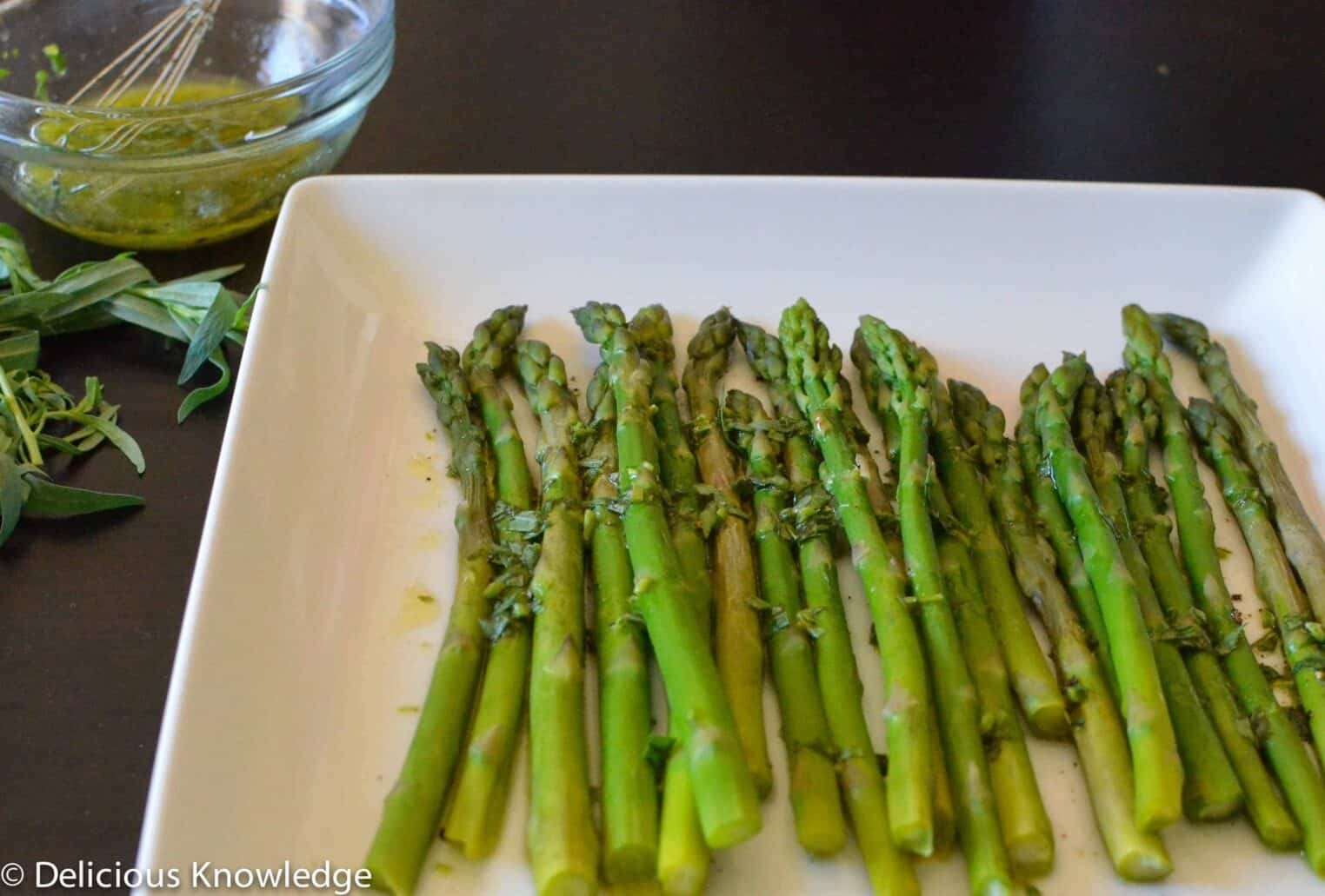 Lemon Tarragon Asparagus Delish Knowledge