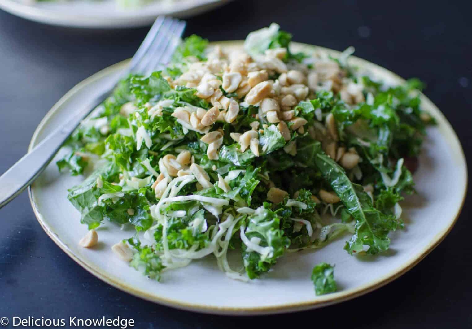 Peanut Kale Salad