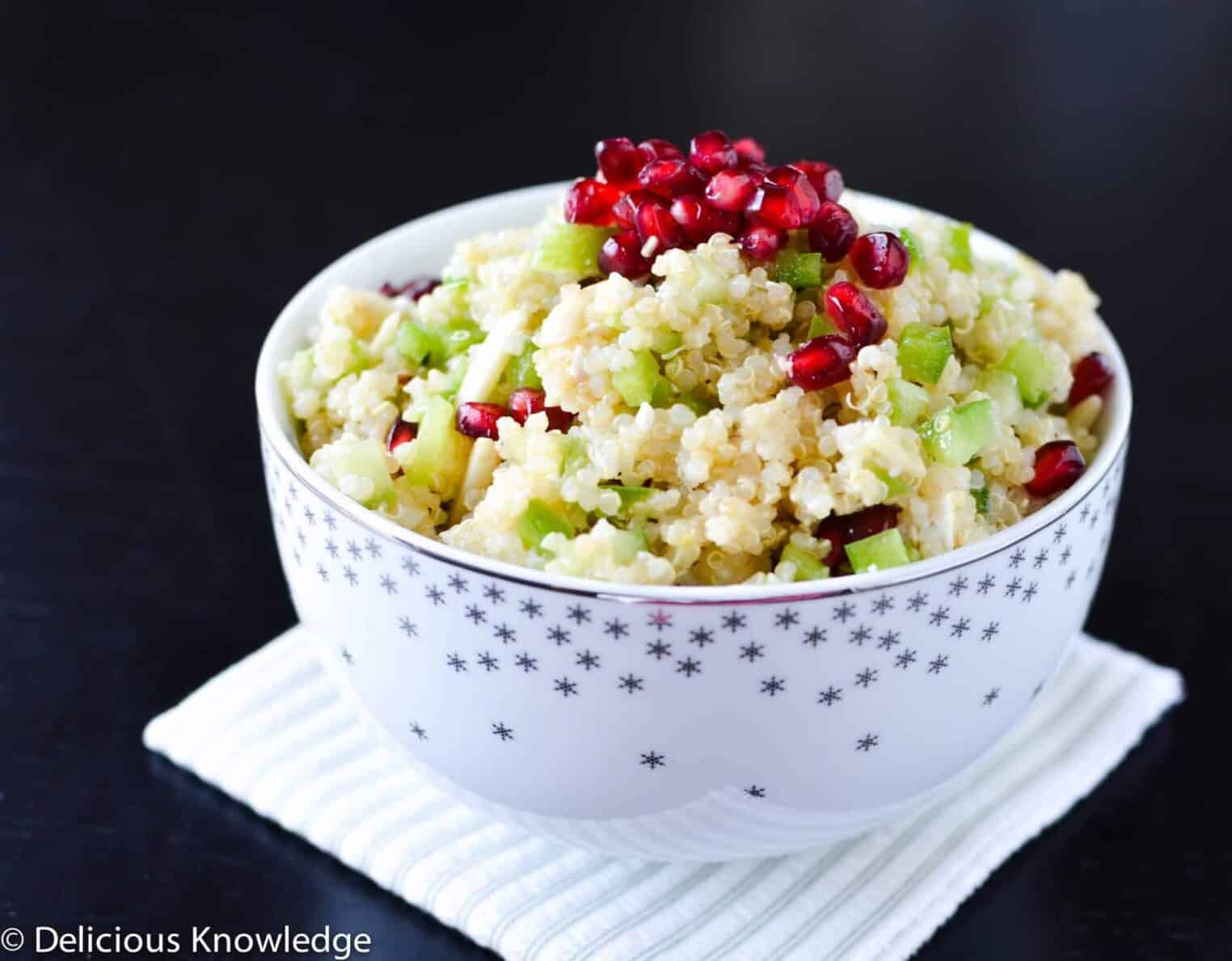 Pomegranate Quinoa Salad Delish Knowledge