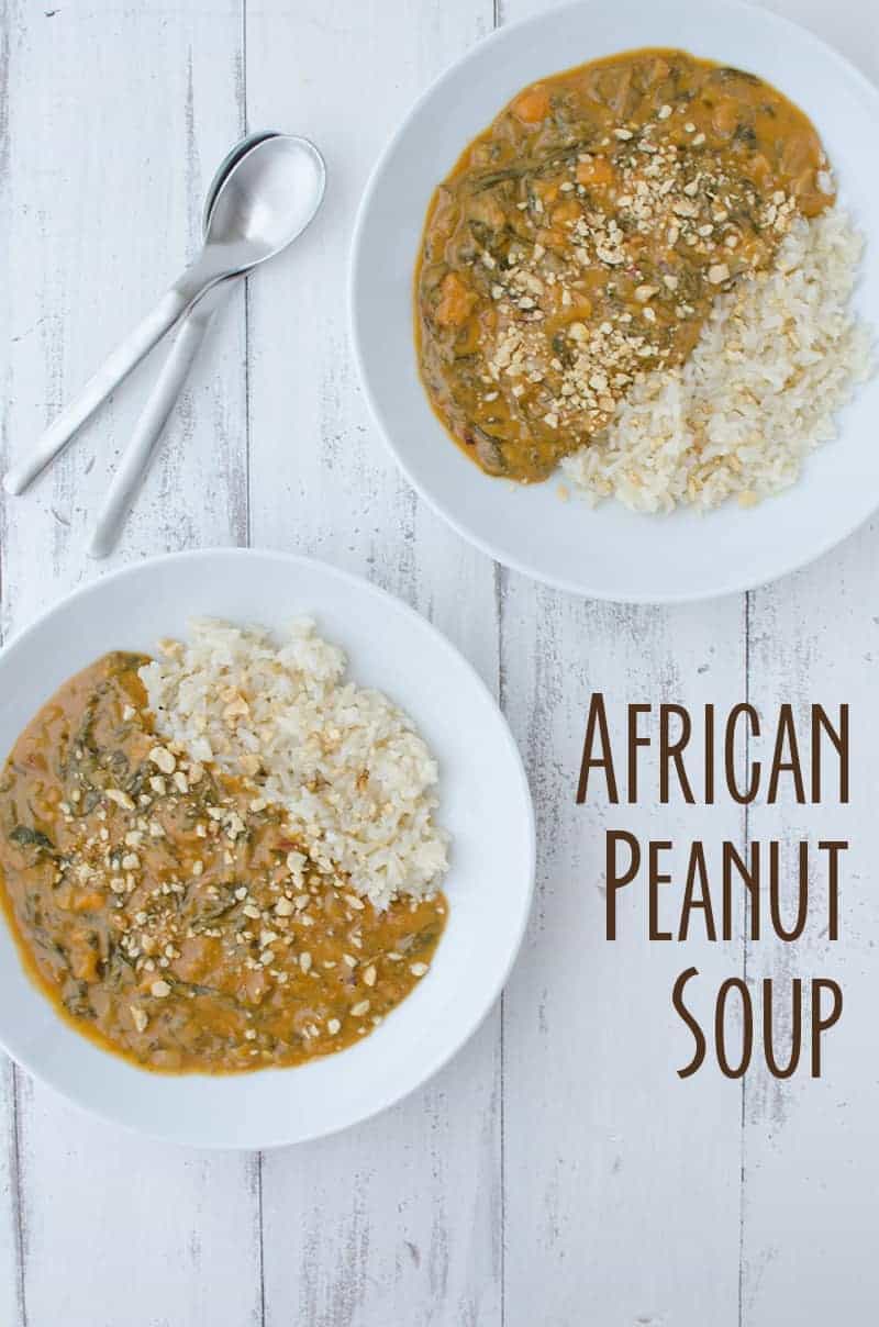 Vegan African Peanut Soup! If You Haven'T Had Peanut Soup Before, You Must Try This One! Vegan, Gluten-Free And Healthy! Serve On It'S Own Or With Brown Rice. | Www.delishknowledge.com