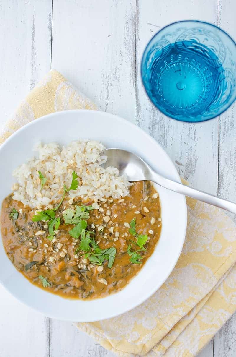 You Can Garnish This Peanut Soup With Fresh Herbs And Crushed Peanuts 