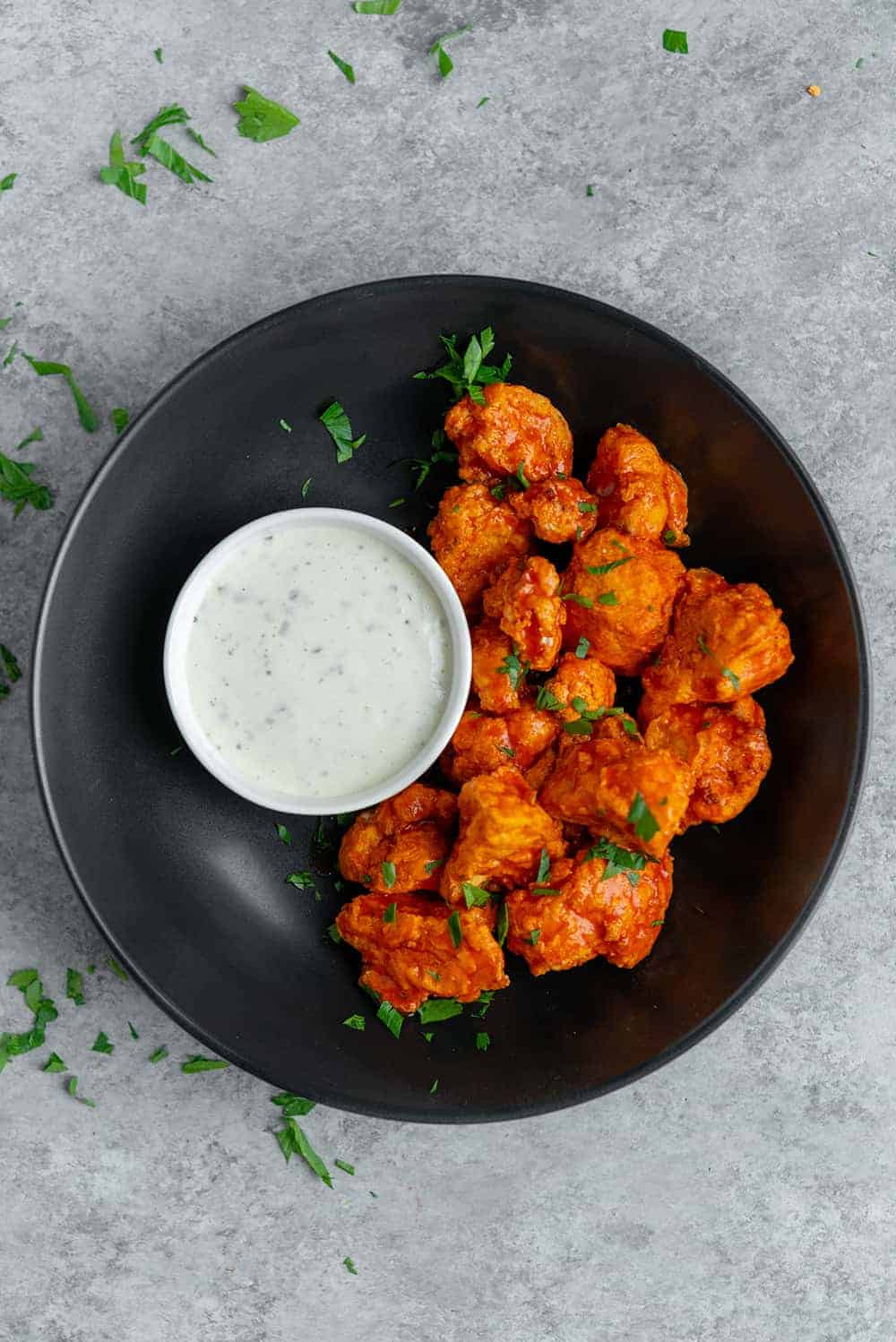 Air Fryer Cauliflower Wings 