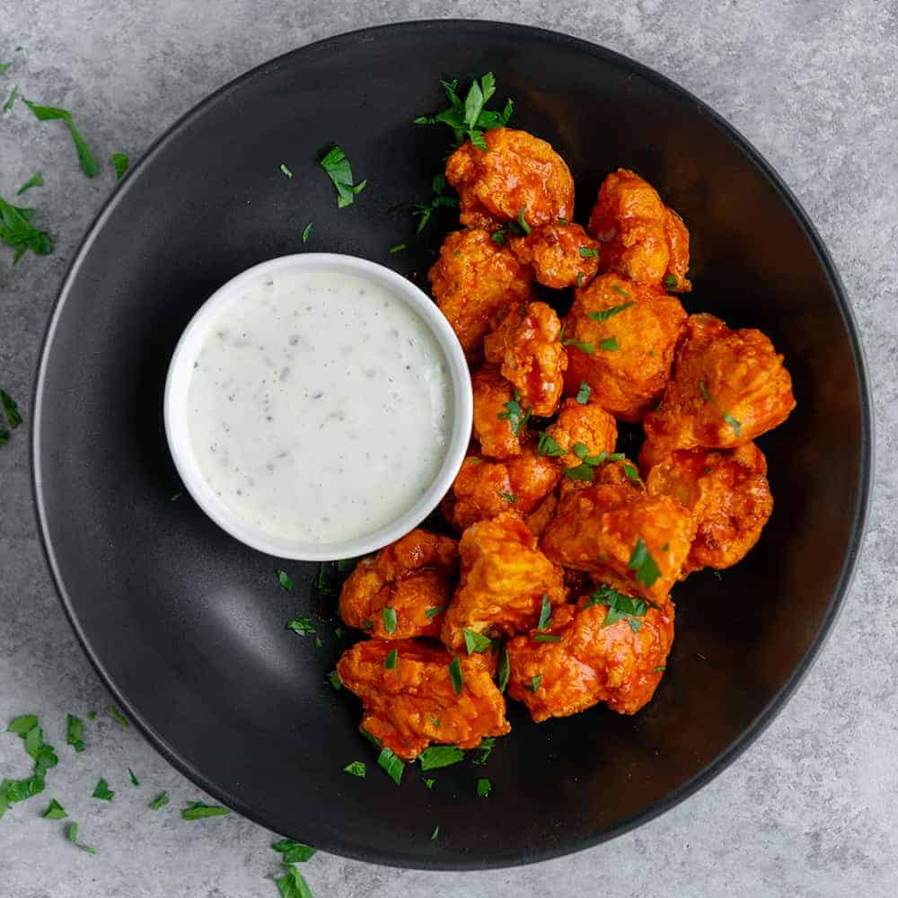 Air Fryer Cauliflower Wings