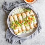 black bean taquitos