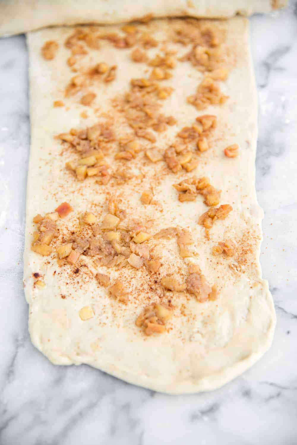 Cinnamon Dough Ready To Be Rolled