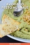 Avocado Pesto Hummus