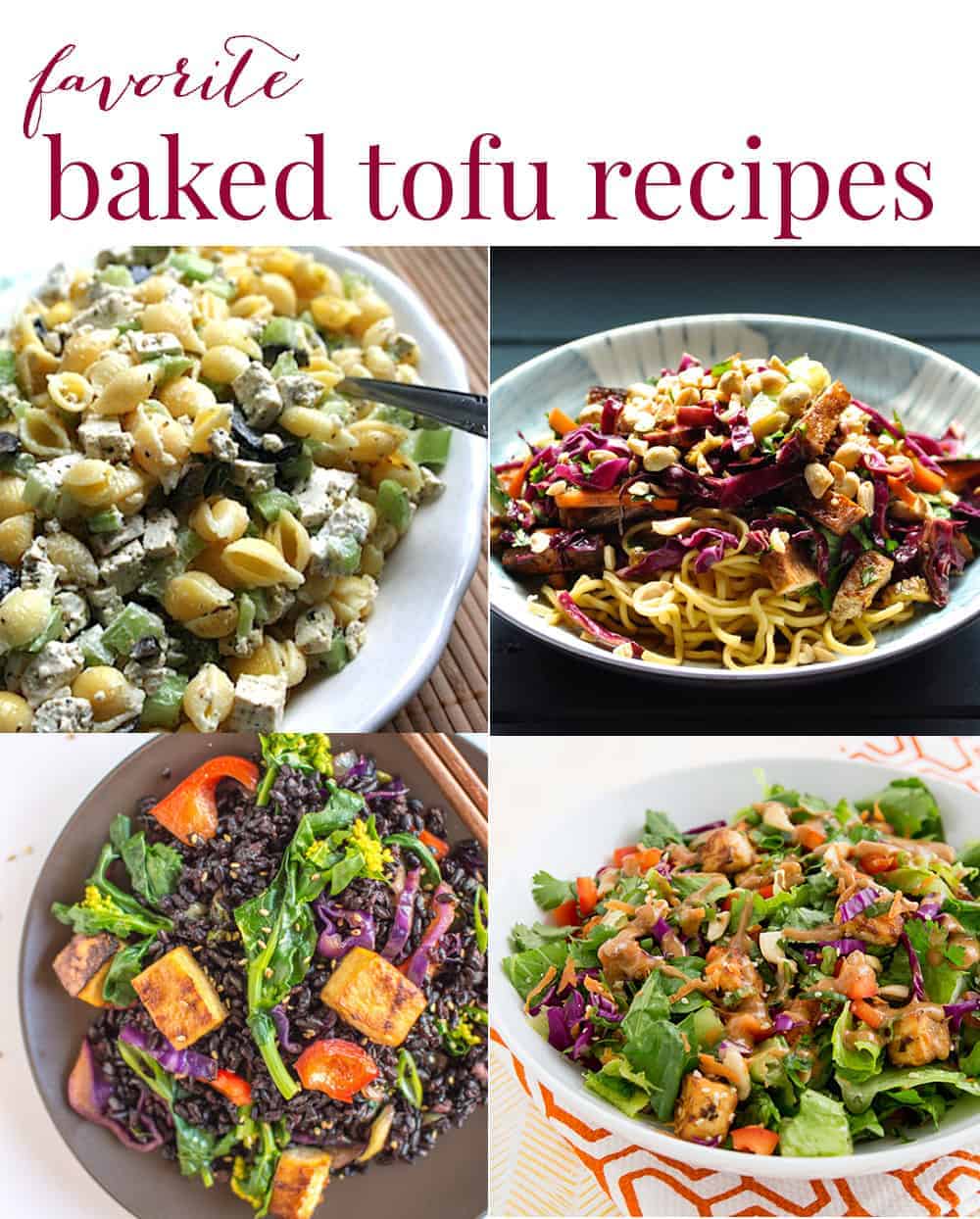 Favorite Baked Tofu Recipes