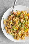 BBQ Tofu Pasta Salad ingredients