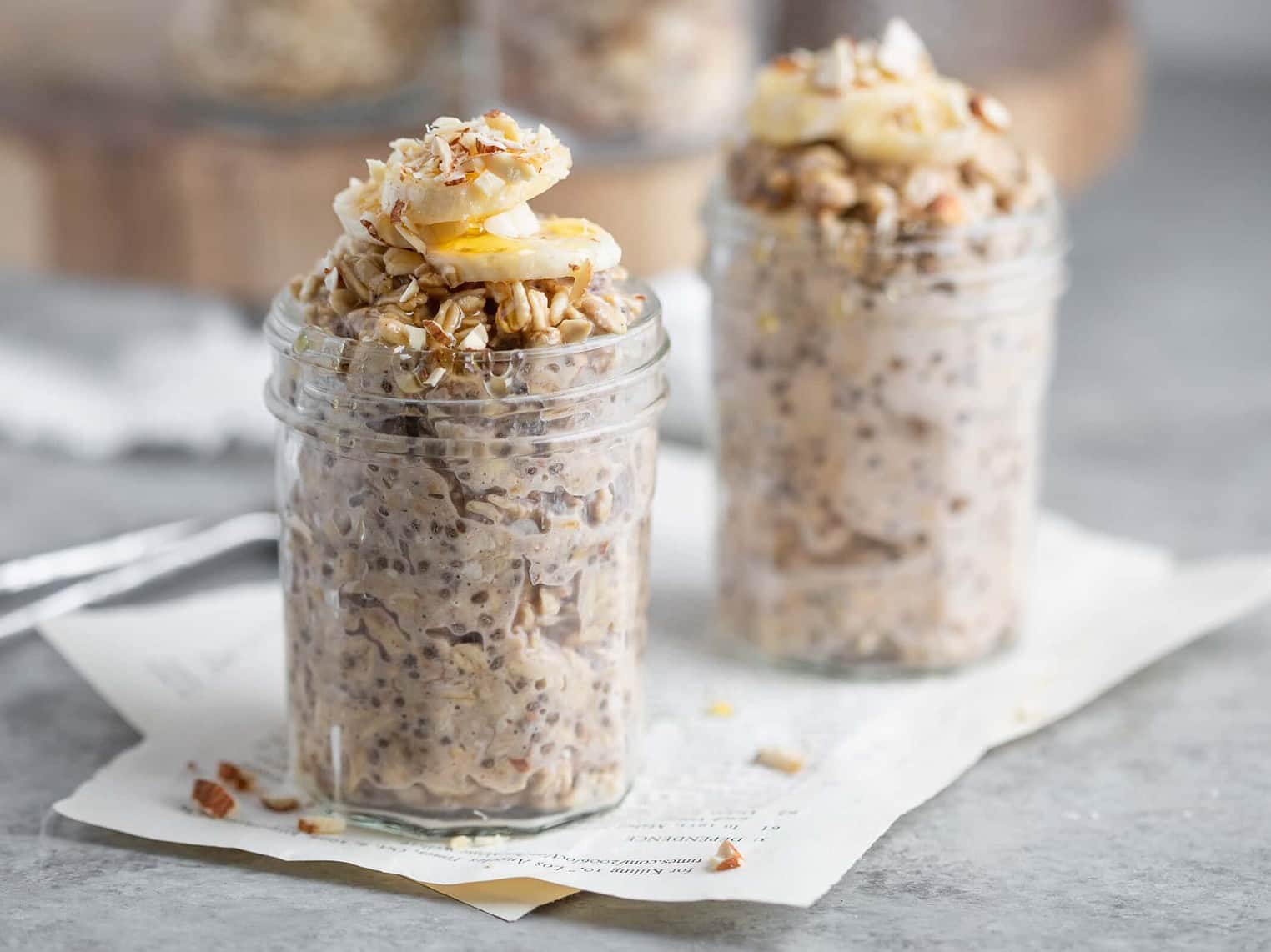 Vegan Banana Recipes 5 Banana Bread Overnight Oats