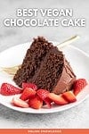 Best Vegan Chocolate Cake