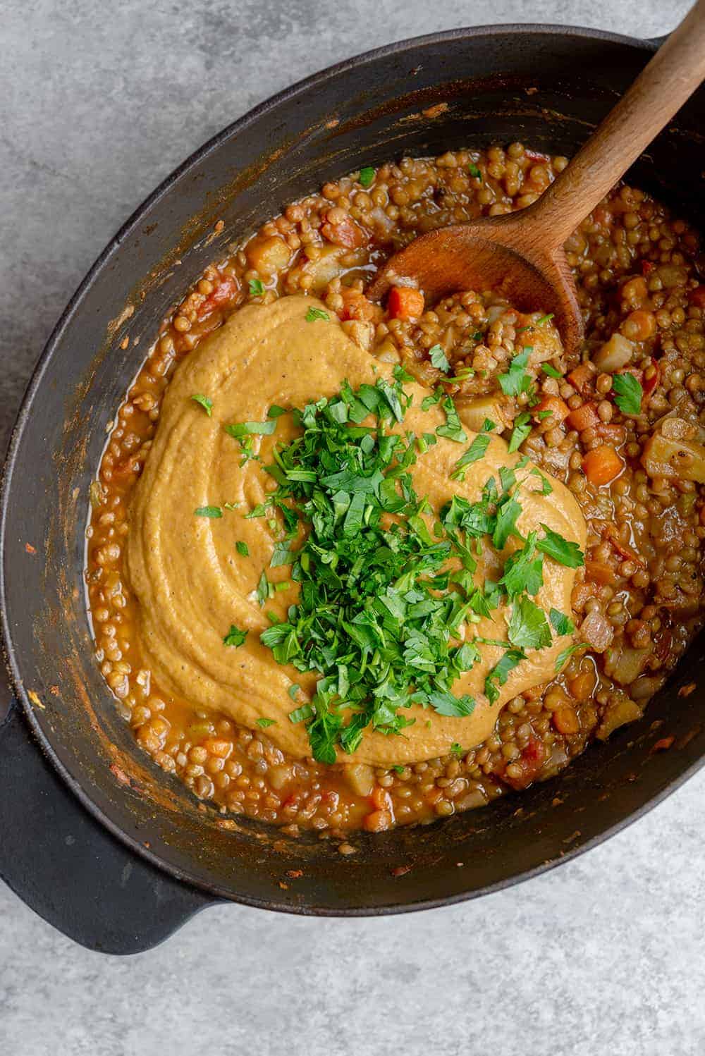 Plant-Based Lentil Soup