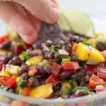 black bean mango salsa