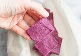 blackberry freezer fudge