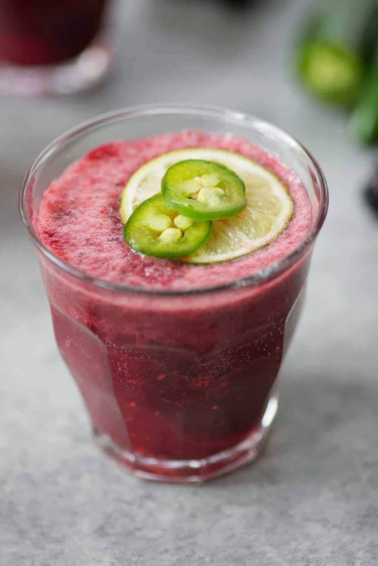 Blackberry Jalapeño Margarita Delish Knowledge