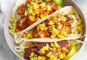 Blackened Tofu Tacos