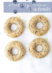 Blueberry Lemon Chia Donuts! Vegan Cake Donuts That Are Packed With Fiber And Omega-3 Fatty Acids! Perfect For Breakfast, Snack Or Dessert! |Www.delishknowledge.com