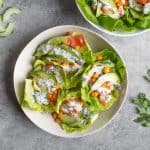 Buffalo Chickpea Lettuce Wraps