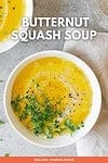 Butternut Squash Soup