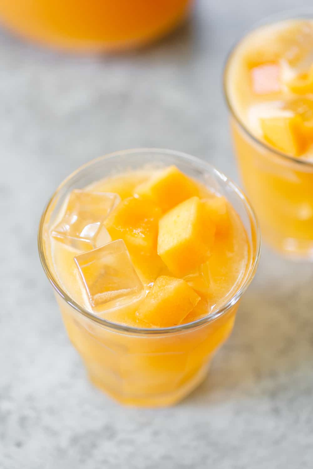 Cantaloupe Lemon Agua Fresca 4 Cantaloupe Agua Fresca