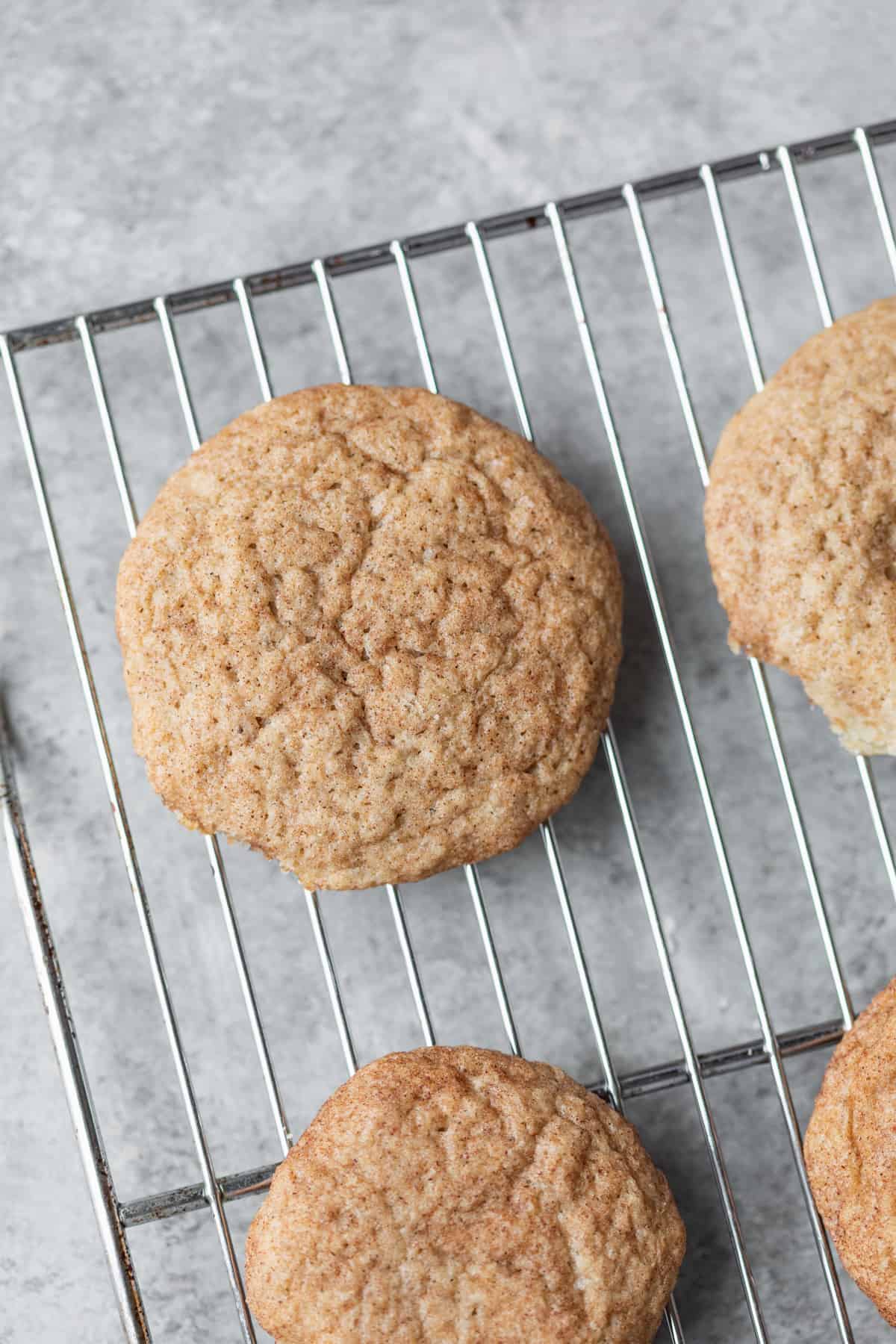 Sugar Cookies On A Cooling Rack