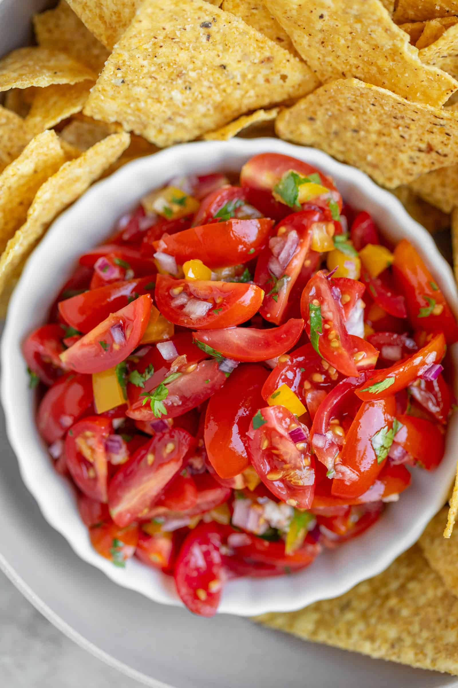 Cherry Tomato Salsa Delish Knowledge