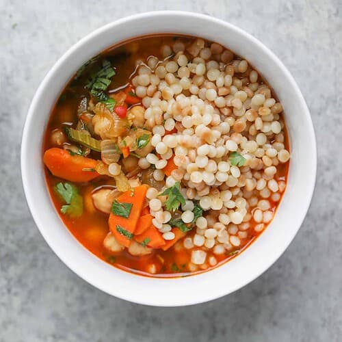 Chickpea Harissa Soup