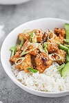 Chili Crisp Tofu Bowls with Cucumber Salad and Rice 20 Chili Crisp Tofu