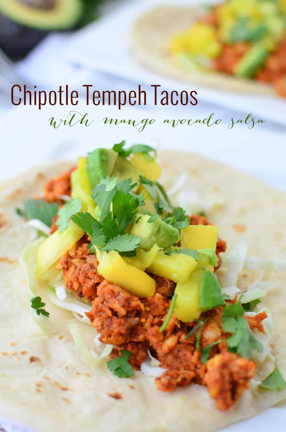 Chipotle Tempeh Tacos Delish Knowledge