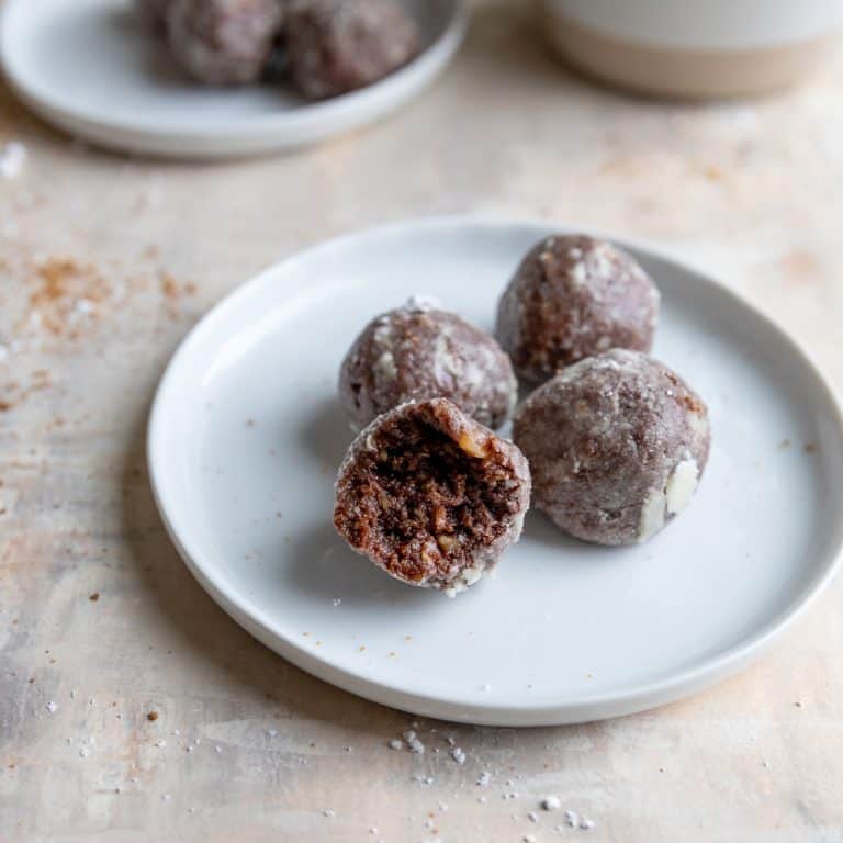 Chocolate Bourbon Balls - Delish Knowledge