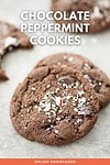 Chocolate Peppermint Cookies