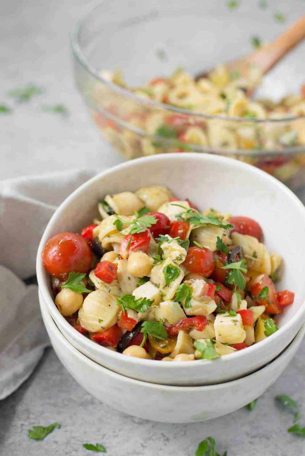 Chopped Italian Pasta Salad + Video Delish Knowledge