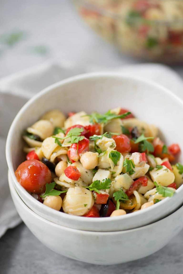 Chopped Italian Pasta Salad + Video Delish Knowledge