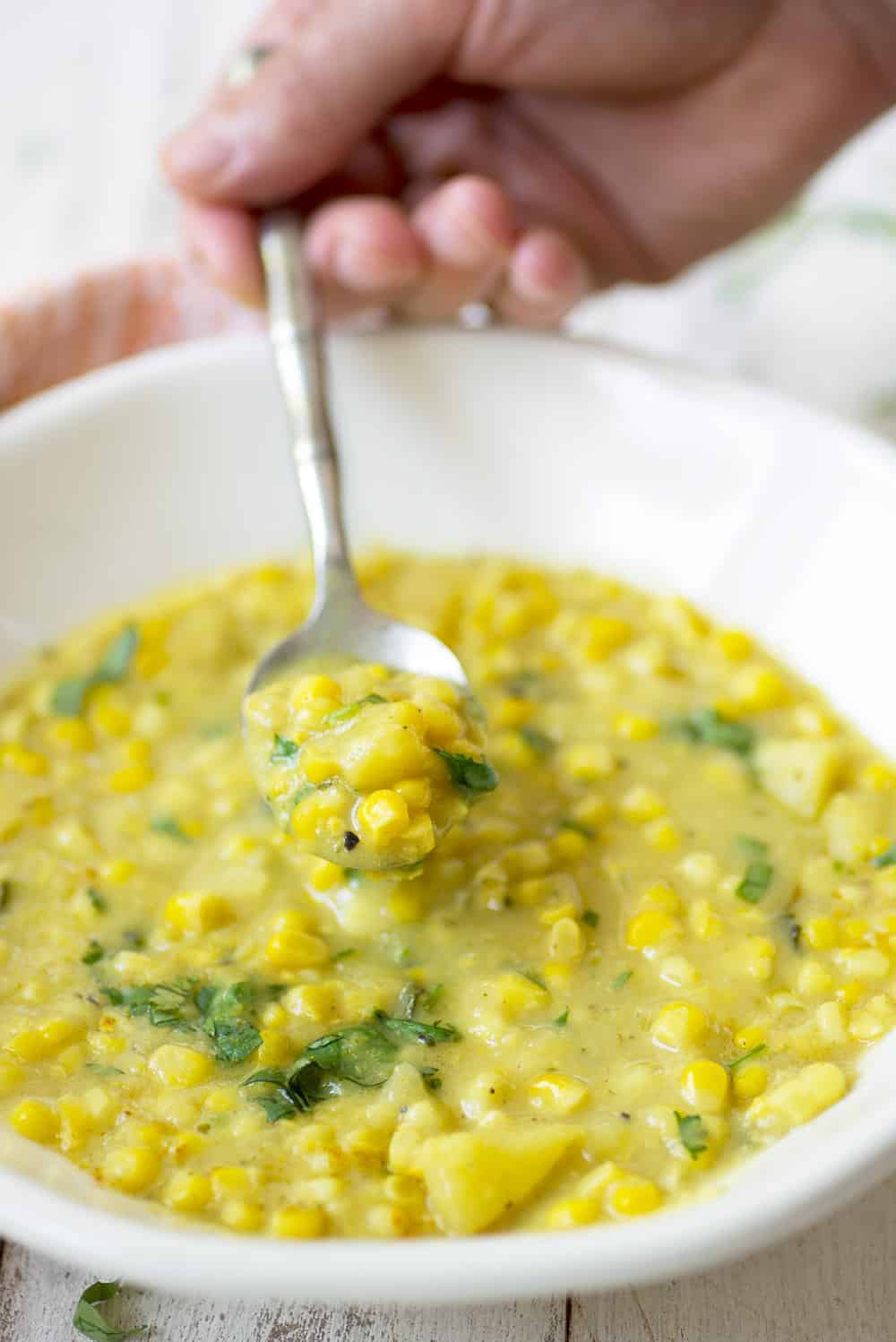 Light Corn Chowder 