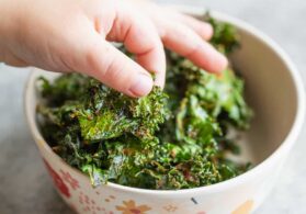 cool ranch air fryer kale chips