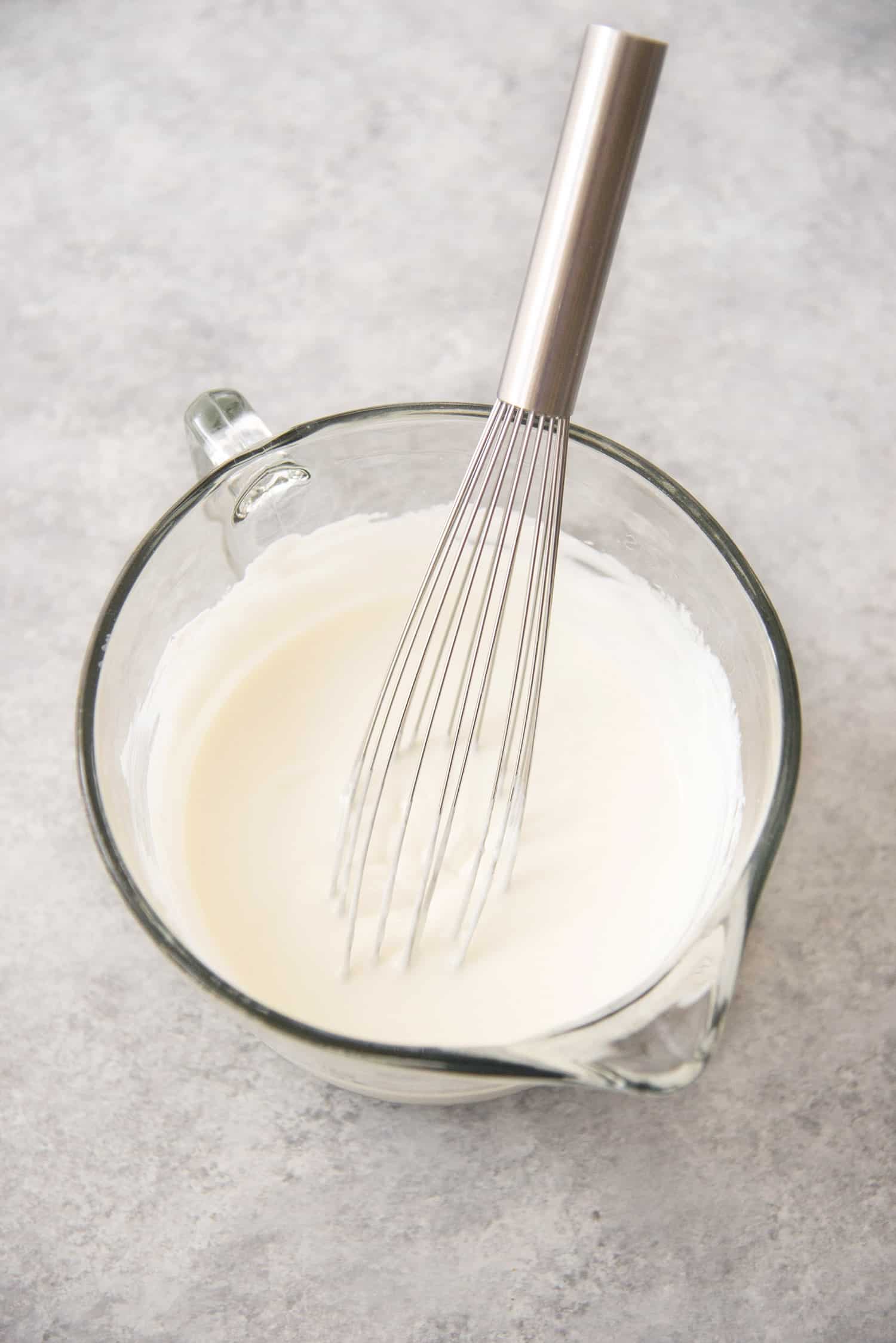 Mixture for tart frozen yogurt