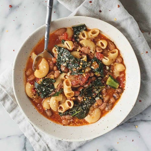 Cranberry Bean Pasta Fagioli