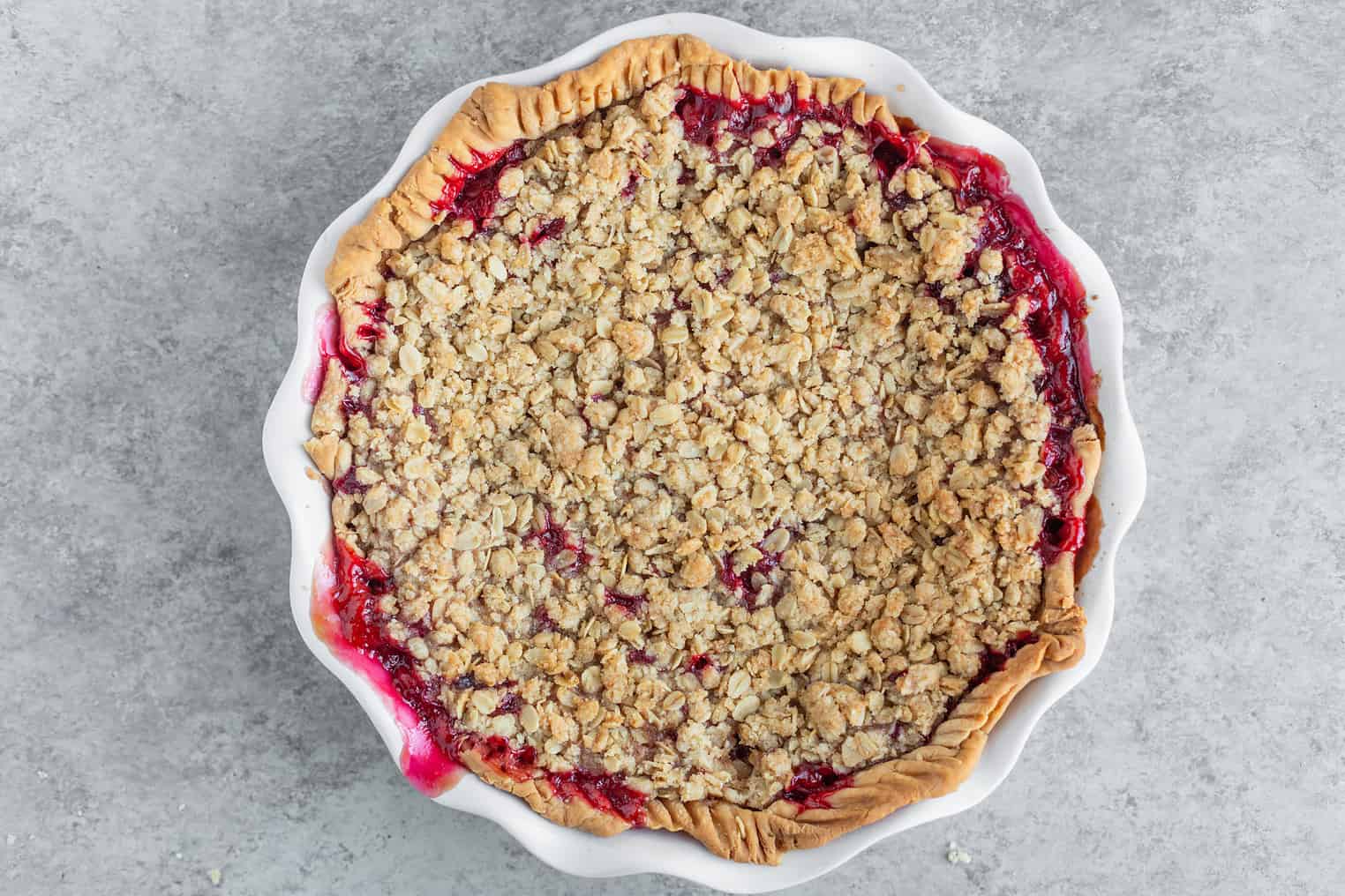 Holiday Cranberry Pie with Streusel Topping 8 Cranberry Pie With Topping