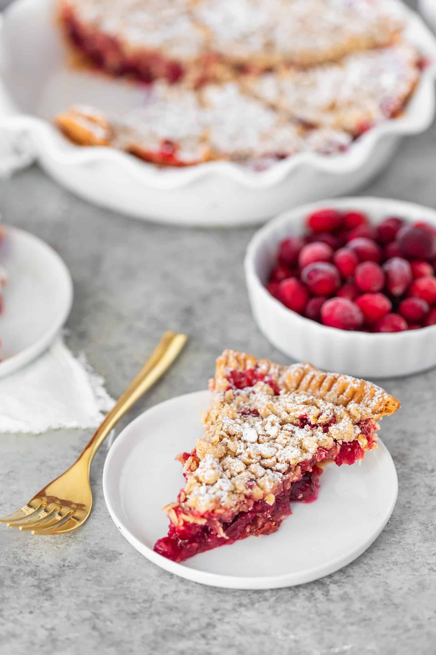 Cranberry Pie Slice