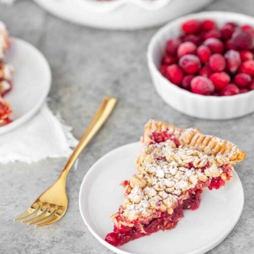 Vegan Cranberry Pie