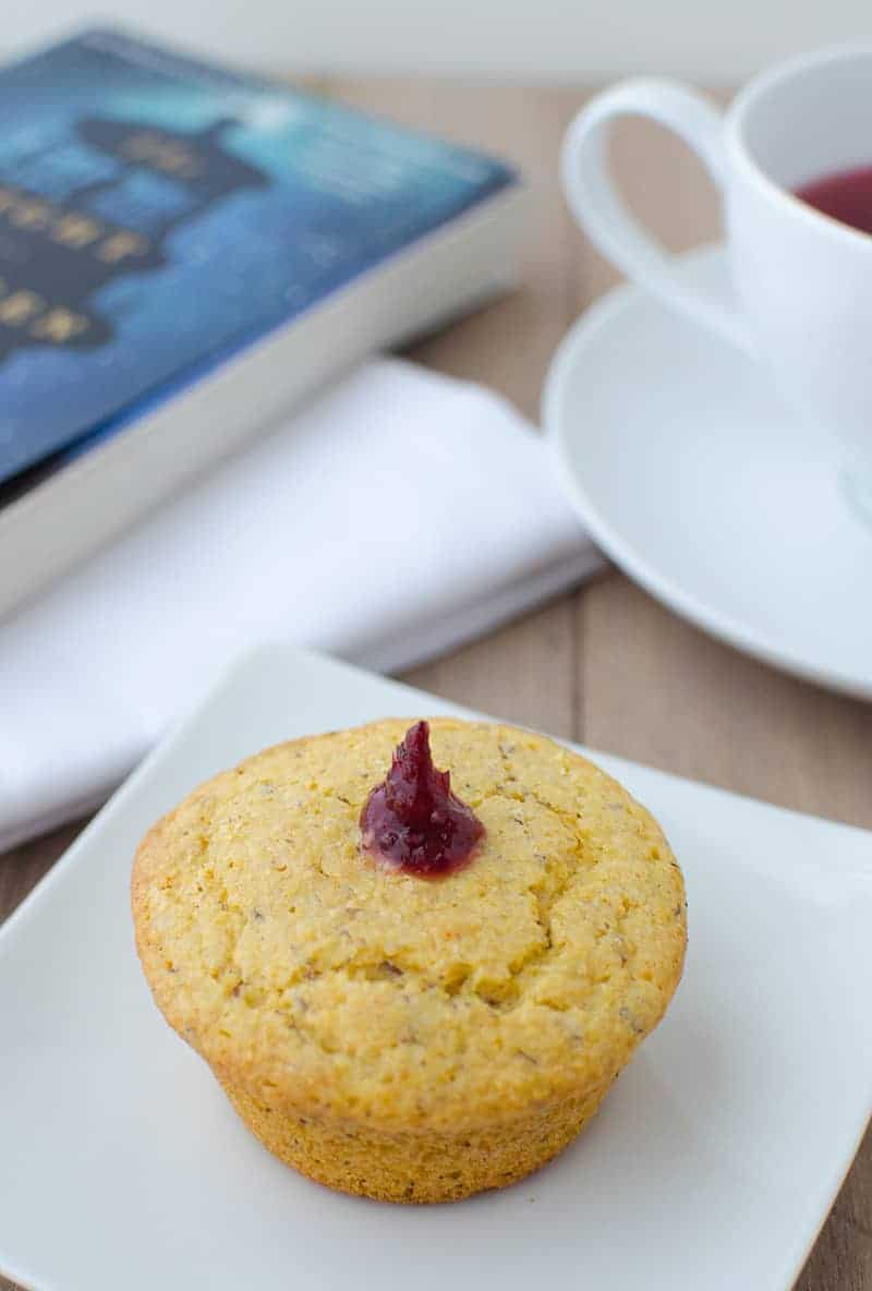 Get Your Bread Baskets Ready! These Jam Filled Corn Muffins Are The Perfect Sweet &Amp; Savory Side To Enjoy On It'S Own Or With A Full Plate Of Thanksgiving Favorites. | Www.delishknowledge.com