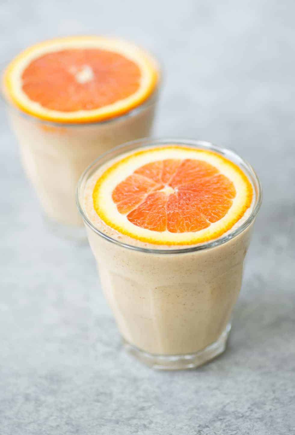 Vegan Creamsicle Date Shake 7 Orange Date Shake