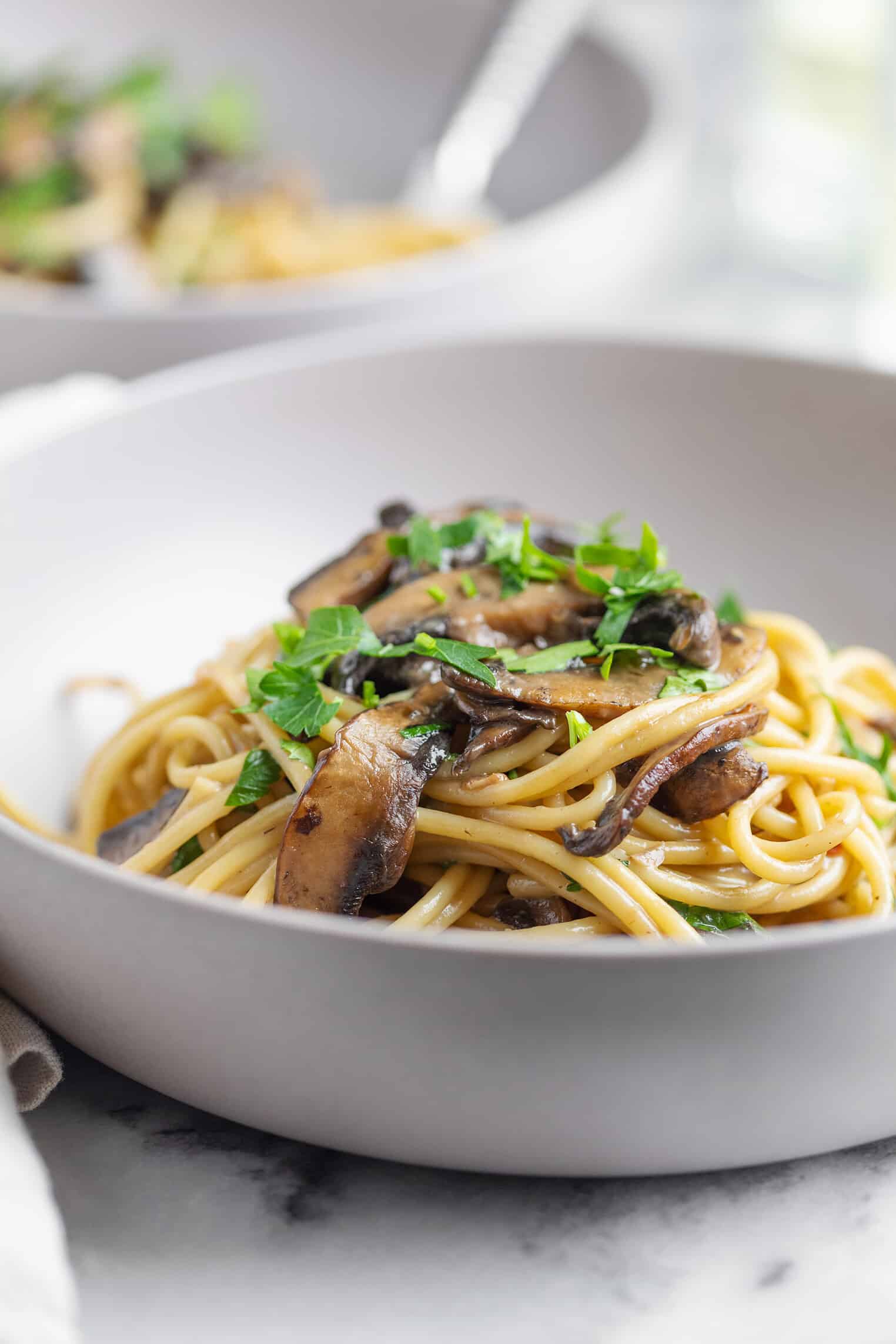 Creamy Mushroom Pasta Recipe