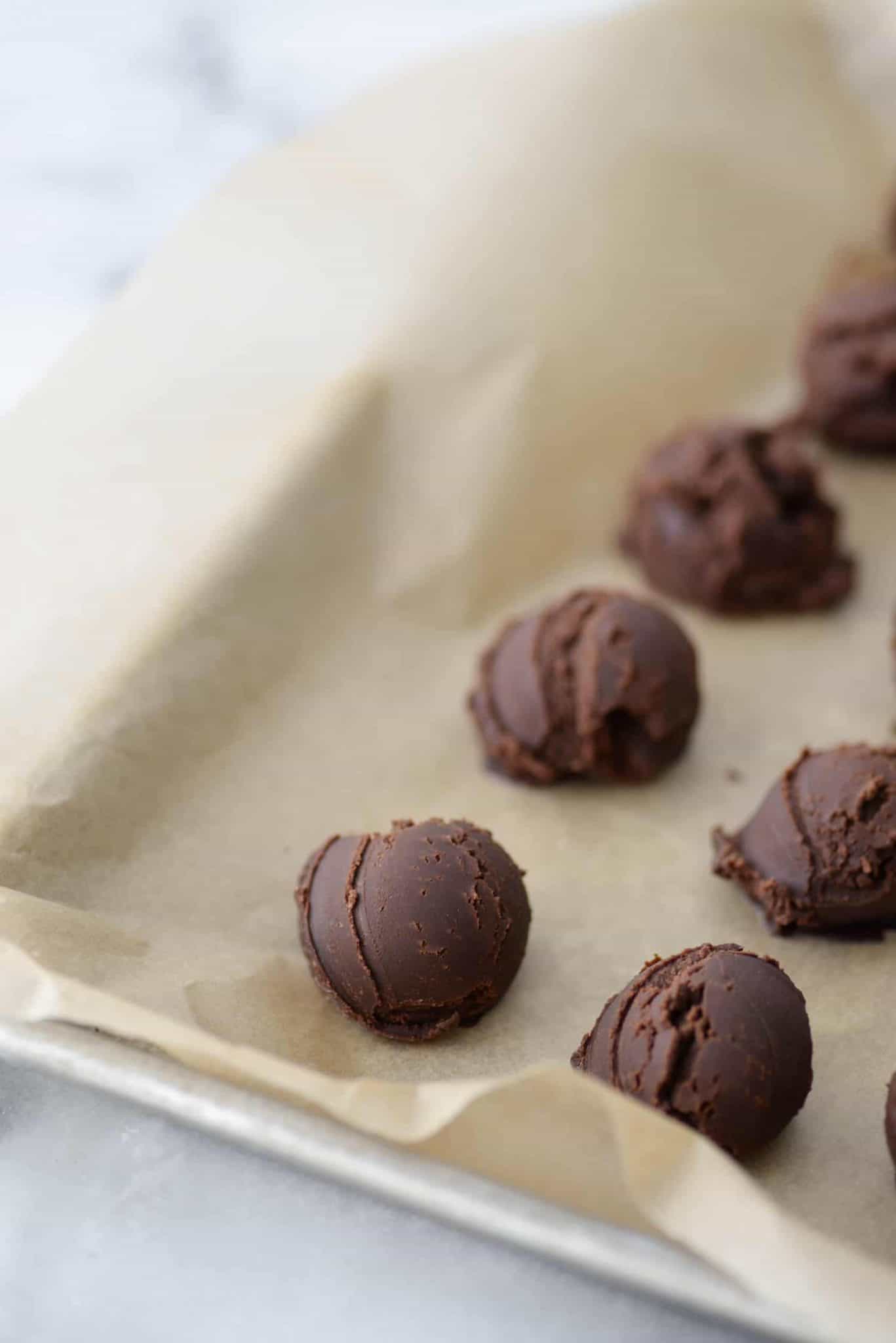 Dark Chocolate Peppermint Truffles Delish Knowledge