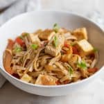 Easy Vegan Drunken Noodles