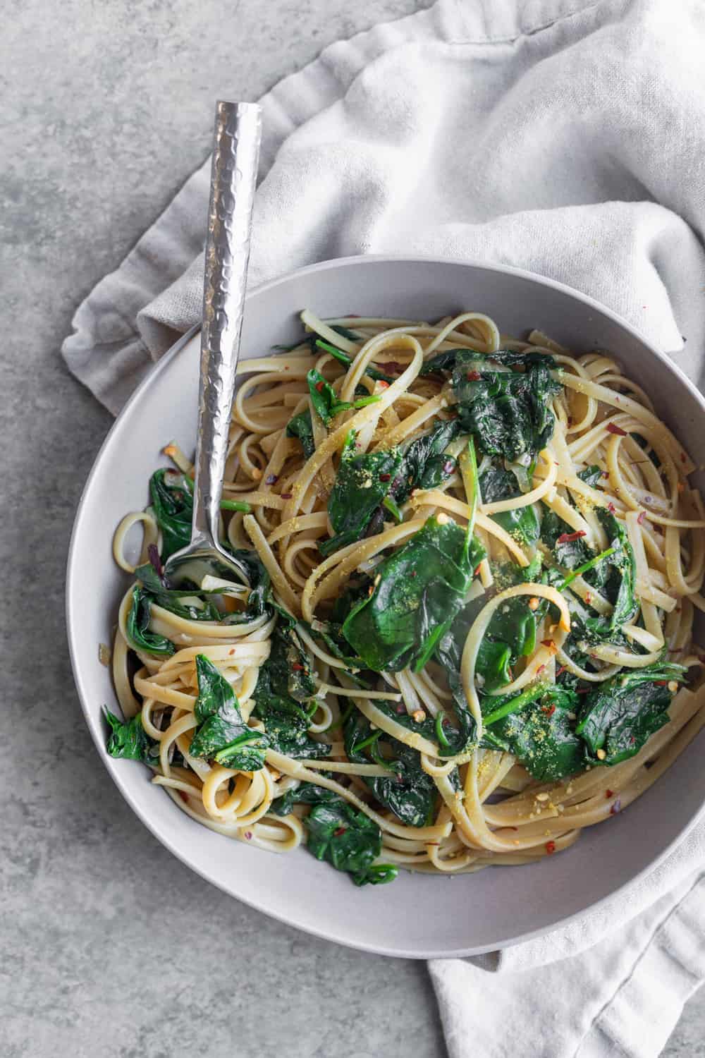 Healthy Vegan Aglio E Olio Recipe