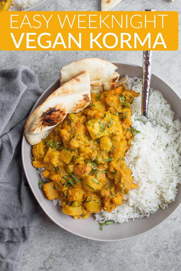 Easy Vegan Korma Delish Knowledge